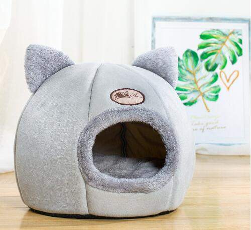 Cama acogedora para gatos para sueño profundo